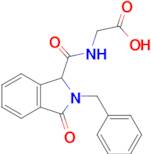 2-[(2-benzyl-3-oxo-2,3-dihydro-1h-isoindol-1-yl)formamido]acetic acid
