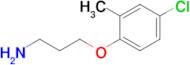 1-(3-Aminopropoxy)-4-chloro-2-methylbenzene