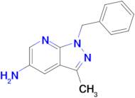 1-Benzyl-3-methyl-1h-pyrazolo[3,4-b]pyridin-5-amine