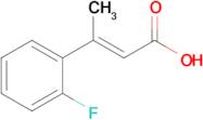 (E)-3-(2-Fluorophenyl)but-2-enoic acid