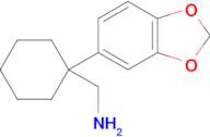 [1-(1,3-dioxaindan-5-yl)cyclohexyl]methanamine