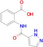 2-(1H-pyrazole-5-amido)benzoic acid