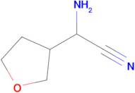 2-Amino-2-(oxolan-3-yl)acetonitrile