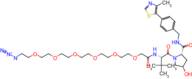 (2S,4R)-1-((S)-23-Azido-2-(tert-butyl)-4-oxo-6,9,12,15,18,21-hexaoxa-3-azatricosanoyl)-4-hydroxy-N…