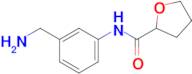 n-[3-(aminomethyl)phenyl]oxolane-2-carboxamide