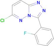 6-Chloro-3-(2-fluorophenyl)-[1,2,4]triazolo[4,3-b]pyridazine