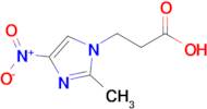 3-(2-Methyl-4-nitro-1h-imidazol-1-yl)propanoic acid