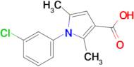 1-(3-Chlorophenyl)-2,5-dimethyl-1h-pyrrole-3-carboxylic acid