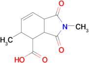 2,5-Dimethyl-1,3-dioxo-2,3,3a,4,5,7a-hexahydro-1h-isoindole-4-carboxylic acid
