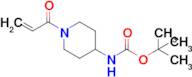 Tert-butyl n-[1-(prop-2-enoyl)piperidin-4-yl]carbamate