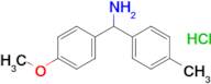 (4-Methoxyphenyl)(4-methylphenyl)methanamine hydrochloride