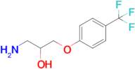 1-Amino-3-[4-(trifluoromethyl)phenoxy]propan-2-ol