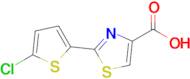 2-(5-Chlorothiophen-2-yl)-1,3-thiazole-4-carboxylic acid