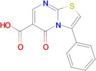 5-Oxo-3-phenyl-5h-[1,3]thiazolo[3,2-a]pyrimidine-6-carboxylic acid