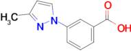 3-(3-Methyl-1h-pyrazol-1-yl)benzoic acid
