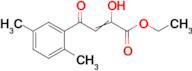 ethyl 4-(2,5-dimethylphenyl)-2-hydroxy-4-oxobut-2-enoate