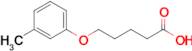 5-(3-Methylphenoxy)pentanoic acid