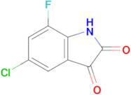 5-Chloro-7-fluoro-2,3-dihydro-1h-indole-2,3-dione