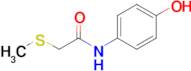 n-(4-Hydroxyphenyl)-2-(methylsulfanyl)acetamide