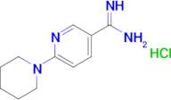 6-(Piperidin-1-yl)pyridine-3-carboximidamide hydrochloride