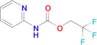 2,2,2-Trifluoroethyl n-(pyridin-2-yl)carbamate