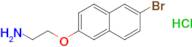 2-(2-Aminoethoxy)-6-bromonaphthalene hydrochloride