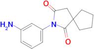 2-(3-Aminophenyl)-2-azaspiro[4.4]nonane-1,3-dione