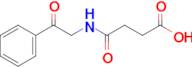 3-[(2-oxo-2-phenylethyl)carbamoyl]propanoic acid