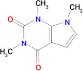 1,3,7-Trimethyl-1h,2h,3h,4h,7h-pyrrolo[2,3-d]pyrimidine-2,4-dione