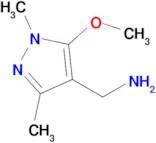 (5-Methoxy-1,3-dimethyl-1h-pyrazol-4-yl)methanamine