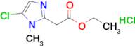 Ethyl 2-(5-chloro-1-methyl-1h-imidazol-2-yl)acetate hydrochloride