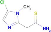 2-(5-Chloro-1-methyl-1h-imidazol-2-yl)ethanethioamide