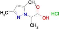 2-(3,5-Dimethyl-1h-pyrazol-1-yl)propanoic acid hydrochloride