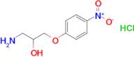 1-Amino-3-(4-nitrophenoxy)propan-2-ol hydrochloride