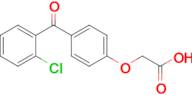 2-[4-(2-chlorobenzoyl)phenoxy]acetic acid