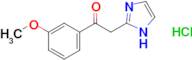 2-(1h-Imidazol-2-yl)-1-(3-methoxyphenyl)ethan-1-one hydrochloride