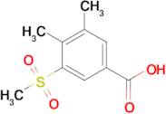 3-Methanesulfonyl-4,5-dimethylbenzoic acid