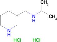 (Piperidin-3-ylmethyl)(propan-2-yl)amine dihydrochloride