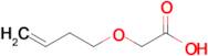 2-(But-3-en-1-yloxy)acetic acid