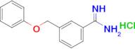 3-(Phenoxymethyl)benzene-1-carboximidamide hydrochloride