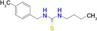 3-Butyl-1-[(4-methylphenyl)methyl]thiourea