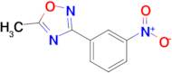 5-Methyl-3-(3-nitrophenyl)-1,2,4-oxadiazole