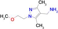 [1-(2-methoxyethyl)-3,5-dimethyl-1h-pyrazol-4-yl]methanamine