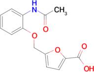 5-(2-Acetamidophenoxymethyl)furan-2-carboxylic acid