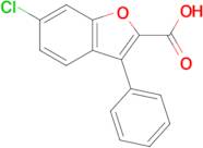 6-Chloro-3-phenyl-1-benzofuran-2-carboxylic acid