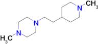 1-Methyl-4-[2-(1-methylpiperidin-4-yl)ethyl]piperazine