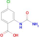 2-(Carbamoylamino)-4-chlorobenzoic acid