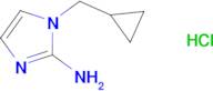 1-(Cyclopropylmethyl)-1h-imidazol-2-amine hydrochloride