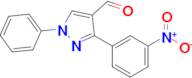 3-(3-Nitrophenyl)-1-phenyl-1h-pyrazole-4-carbaldehyde