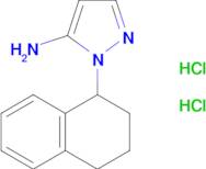 1-(1,2,3,4-Tetrahydronaphthalen-1-yl)-1h-pyrazol-5-amine dihydrochloride